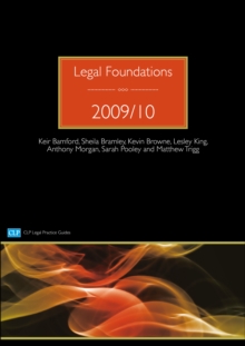 Image for Legal Foundations