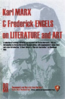 Image for Karl Marx and Frederick Engels on Literature and Art