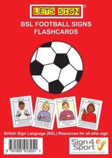 Image for Let's Sign BSL Football Signs Flashcards : British Sign Language