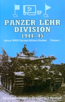 Panzer Lehr Division 1944-45