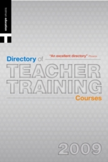 Image for Directory of teacher training courses 2009