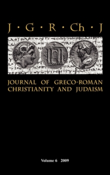 Image for Journal of Greco-Roman Christianity and Judaism