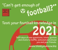 Image for Can't Get Enough of Football Box Calendar 2021