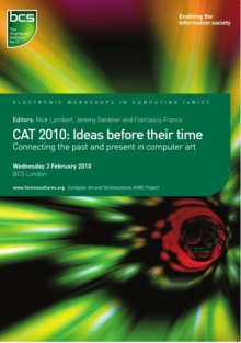 Image for CAT 2010: Ideas before their time