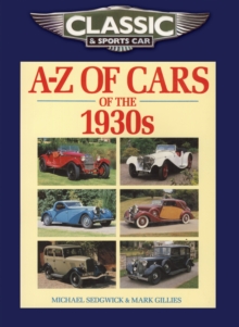 Image for A-Z of cars of the 1930s