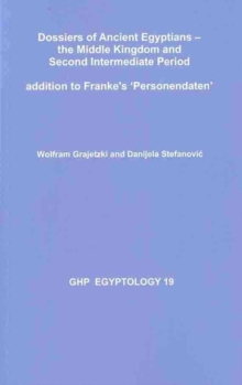 Dossiers of Ancient Egyptians