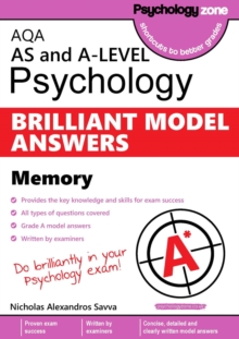 Image for AQA Psychology BRILLIANT MODEL ANSWERS: Memory: AS and A-level