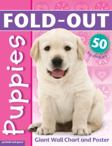 Image for Fold-Out Poster Sticker Book: Puppies