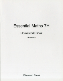 Image for Essential Maths 7H Homework Book Answers
