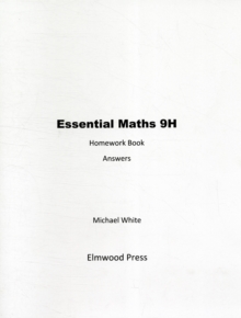 Image for Essential Maths 9H Homework Answers