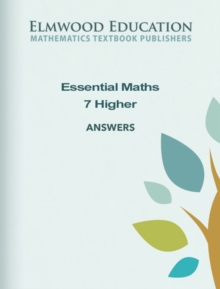 Image for Essential Maths 7 Higher Answers