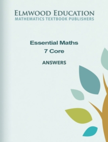 Image for Essential Maths 7 Core Answers