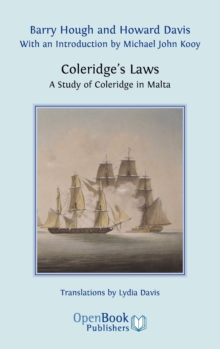 Image for Coleridge's Laws. A Study of Coleridge in Malta