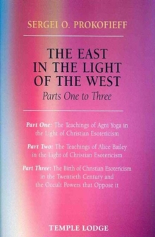 Image for The East in the Light of the West : The Birth of Christian Esotericism in the Twentieth Century and the Occult Powers That Oppose it