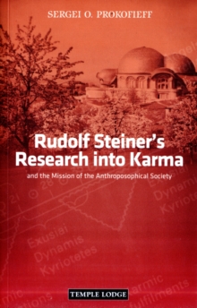 Image for Rudolf Steiner's Research into Karma