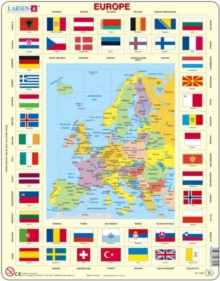 Image for Cyfres Mapiau Atebol o'r Byd: Map of Europe