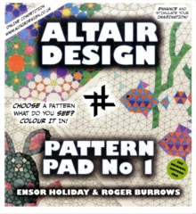 Image for Altair Design Pattern Pad : Geometrical Colouring Book