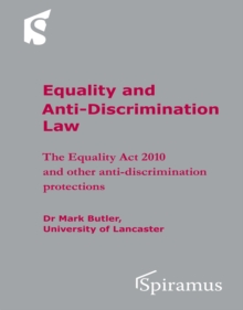 Image for Equality and Anti-Discrimination Law