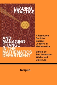 Image for Leading Practice and Managing Change in the Mathematics Department