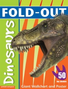 Image for Fold-Out Poster Sticker Book: Dinosaurs