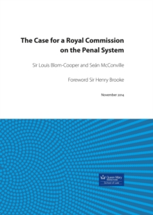 Image for The case for a Royal Commission on the penal system