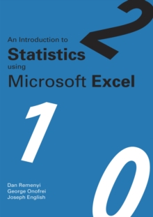 Image for An introduction to statistics using Microsoft Excel