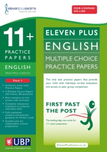 Image for 11+ English Multiple Choice Practice Papers