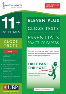 Image for 11+ English Essentials Cloze Tests