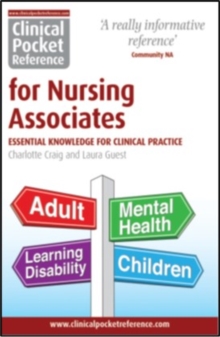 jacket image of title: Clinical pocket reference for nursing associates: essential knowledge for clinical practice - Craig, Charlotte