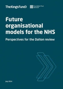 Image for Future Organisational Models for the NHS