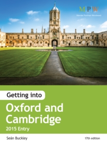 Image for Getting into Oxford & Cambridge  : 2015 entry