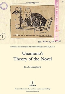 Image for Unamuno's Theory of the Novel