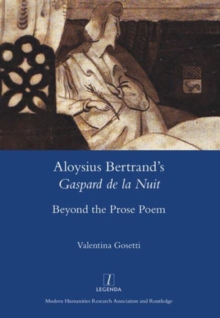 Image for Aloysius Bertrand's Gaspard de la Nuit