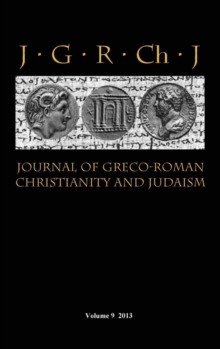 Image for Journal of Greco-Roman Christianity and Judaism
