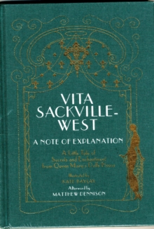 Image for Vita Sackville-West: A Note of Explanation