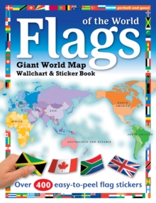 Image for Flags of the World : World Map Wallchart Poster and Sticker Book