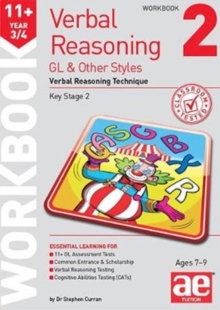 11+ Verbal Reasoning Year 3/4 GL & Other Styles Workbook 2: Verbal Reasoning Technique