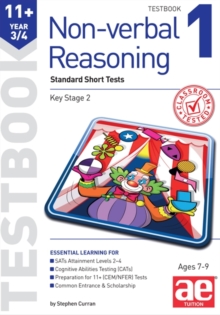 Image for 11+ Non-Verbal Reasoning Year 3/4 Testbook 1