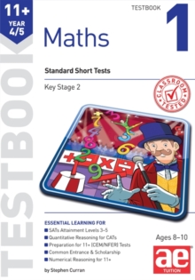 Image for 11+ Maths Year 4/5 Testbook 1 : Standard Short Tests