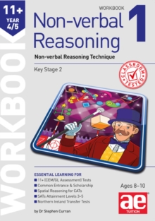 Image for 11+ Non-verbal Reasoning Year 4/5 Workbook 1 : Non-verbal Reasoning Technique