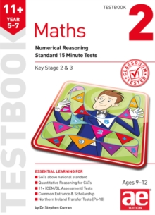 Image for 11+ Maths Year 5-7 Testbook 2 : Numerical Reasoning Standard 15 Minute Tests