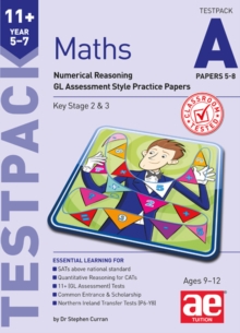 Image for 11+ Maths Year 5-7 Testpack A Papers 5-8 : Numerical Reasoning GL Assessment Style Practice Papers