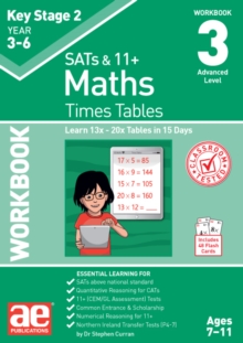 Image for KS2 Times Tables Workbook 3 : 15 Day Learning Programme for 13x - 20x Tables
