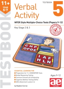 Image for 11+ Verbal Activity Year 5-7 Testbook 5