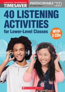 Image for 40 listening activities for lower-level classes