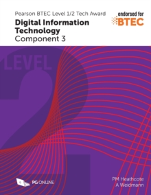 Image for Pearson BTEC Level 1/2 Tech Award in Digital Information Technology: Component 3