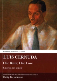Image for Luis Cernuda: One River, One Love