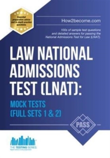 Image for Law National Admissions Test (LNAT): Mock Tests