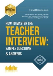 Image for How to Master the Teacher Interview: Questions & Answers (How2become)