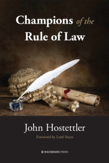 Image for Champions of the Rule of Law